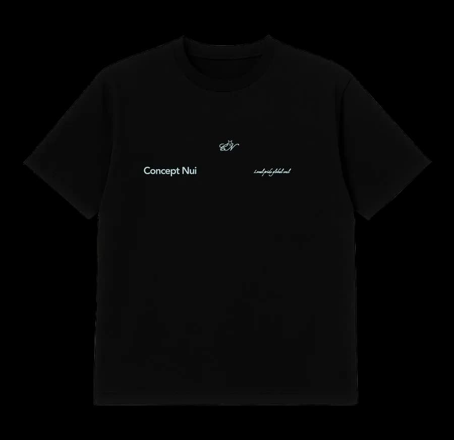 Concept Nui Black Tee