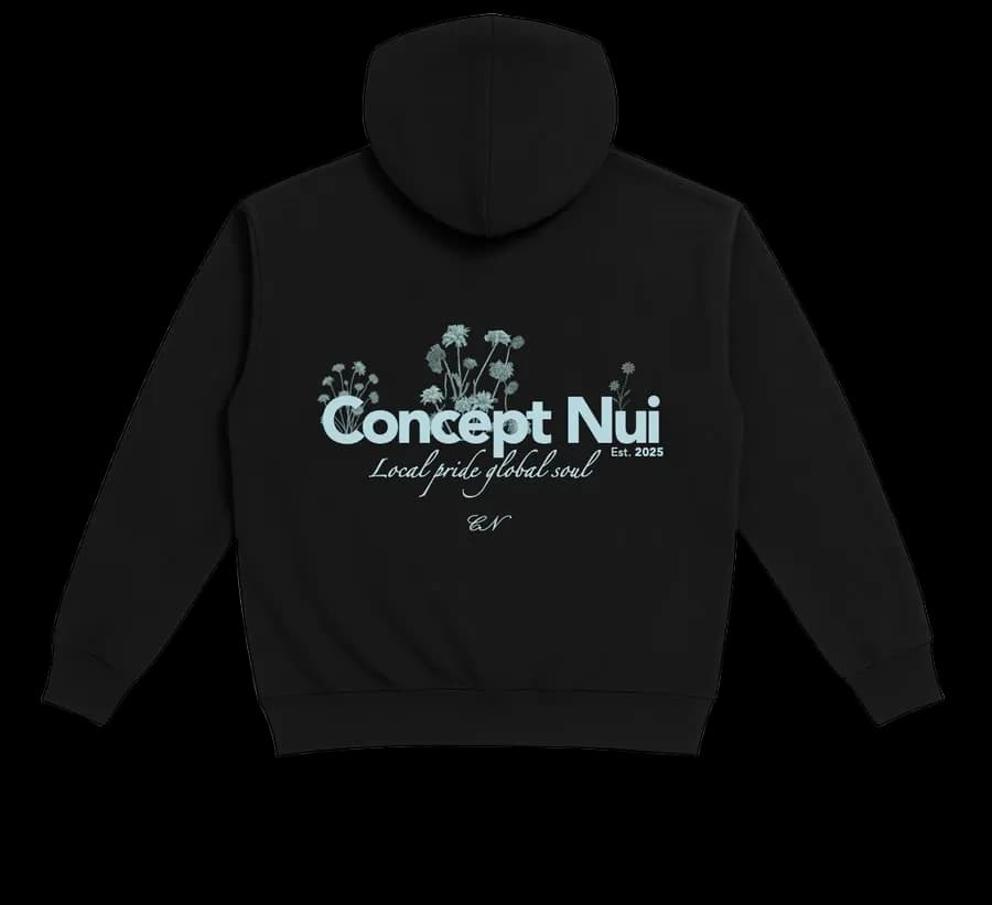 Concept Nui Hoodie Black Tee